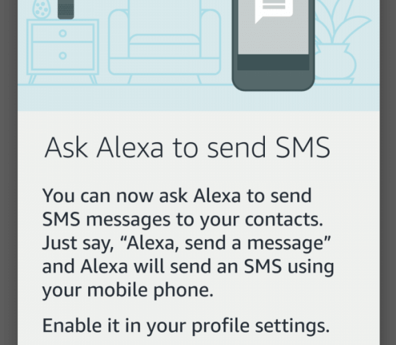 Como enviar un mensaje de texto privado en estados unidos Enviar Sms Con Alexa Altavoces Inteligentes