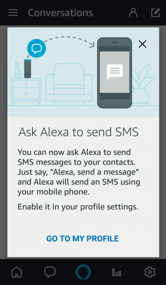 Como enviar un mensaje de texto privado en estados unidos Enviar Sms Con Alexa Altavoces Inteligentes